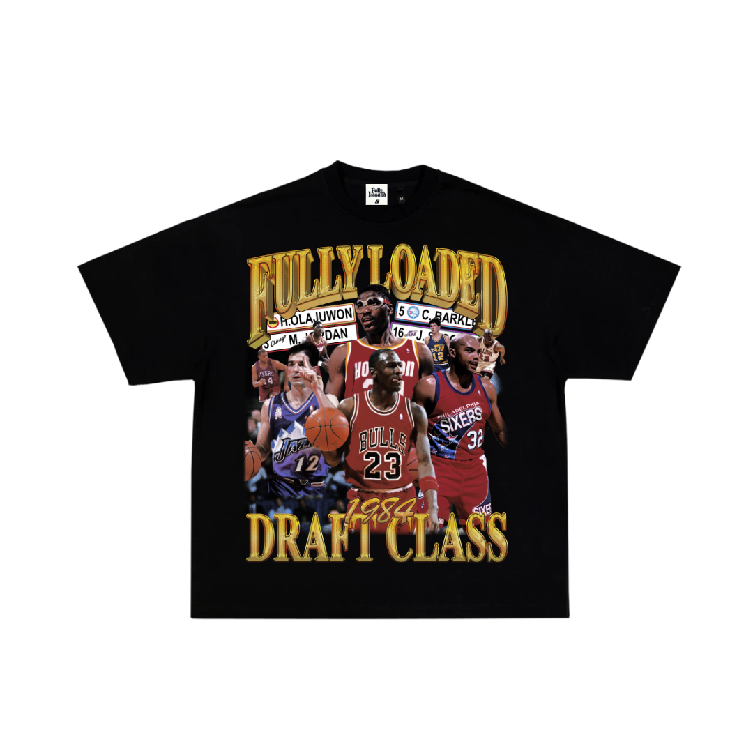 Legendary Players Tee from the 1984 Draft Class - Showcase your love for basketball icons